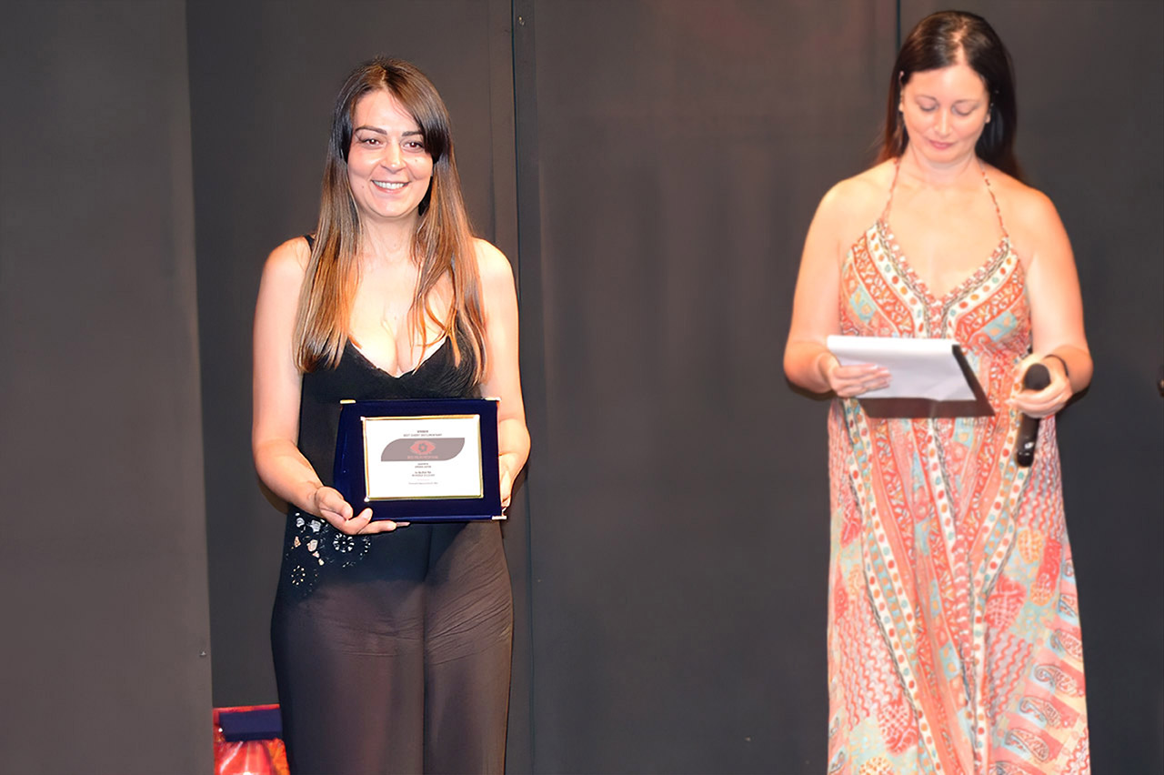Ambra Lupini all'Iris Film Festival